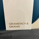 Gramercy & Grand | Vegan Shoulder Bag with Scarf Accent Blue Photo 1