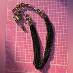 Ny Collection Multi Layered Necklace Square Chain Link Gold Tone 18+3" New Inπ Photo 3