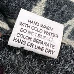 Dreamers Sweater Vest Womens S-M Beige Black Open Aztec Tribal Boho Festival Photo 8