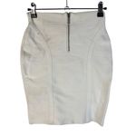 Guess  White Mirage Zip Back Bandage Mini Skirt S Photo 2