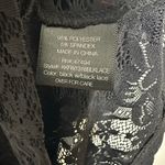 Norma Kamali  Lace Mini Dress Women's Black Size XS X-Small Photo 3