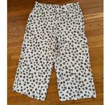 Ann Taylor Sleep Floral Pajama Bottoms Size PXL Animal Print Bottom Blue New Photo 0
