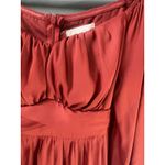 Altar'd State  Rust Satin Babydoll Mini Dress Sz XS Photo 1