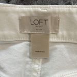 Loft Ann Taylor  Outlet White Jeans Sz 00P EUC #7572 Photo 2