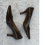 Karen Scott Women's Skin Print Heels Pumps Slip-On Shoes Brown Size 7.5M casual Photo 6