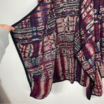 Lucky Brand Fluffy Abstract Print Cardigan Photo 2