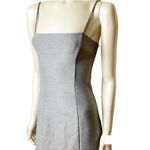 Reformation  Dress size M Silver metallic Micro Mini Bodycon Photo 10