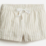 J.Crew J.‎ Crew Women Medium Stripe White Shorts Beach Summer Vacation Coastal Casual Photo 0