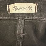 Madewell High-Rise 11" Roadtripper Jeans Womens Size 27 Black Stretch Ankle Zip Photo 5