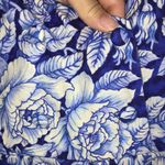 Aritzia  Sunday Best Women’s Floral Blue and White Sleeveless Dress Photo 3