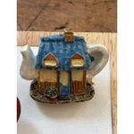 Boyds Bear With Heart & Cottage Pins Collectible Figurines Set Red Photo 6