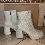 Vintage Havana  Boots Bayside Silver Rhinestone Photo 0