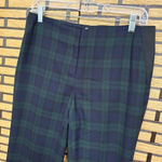 Anne Klein Ann Klein Green Plain Dress Pants Size 6‎ Photo 0