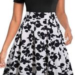 YATHON Women's Vintage Floral Flared A Photo 0