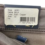 Fidelity | NWT | 32 | Mila Copper Foil Mid Photo 9