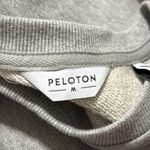 Peloton  women’s size medium chic mixed fabric pullover sweater elastic waist Photo 4