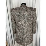 tweed power blazer V neck Purple Size 6 Photo 4