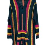 Torrid  Crochet Sweater Womens 1X Multicolor Crochet Fringe Pullover Indie Hippie Photo 0