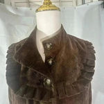 Live a Little  Brown Corduroy Vest Photo 1