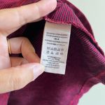 Free People  OB678374 Red Combo Stripe Penelope Puff Sleeve Stretch Knit Top Sz M Photo 4