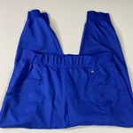 Cuddl Duds Womens 2X ClimateRight By Scrub Top and Bottom Set Royal Blue Short S Photo 6