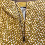 Boden Helena Chino Autumn Gold White Ditsy Floral Print Mini Skirt US 12 LONG Orange Photo 8