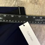 Calvin Klein Calvin Klien WOMENS Navy ankle pant stretch fit trousers business office wear Photo 4