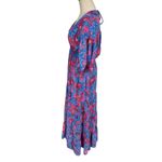 MISA Los Angeles Pippa Floral Tiered Maxi Dress Open Back in Night Blooms Photo 9