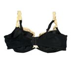 Cacique Abstract Leopard Print Lace Accent Trim Underwire Bra 42D Photo 6