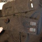 Tahari Black Jacquard Dress Pants Womens Textured Career Party Trousers Size 2 Photo 4