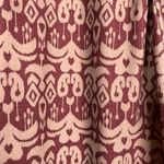 prAna Twist Front Faux Wrap Dress Ikat Print 3/4 Sleeve Stretch Size Large Photo 8