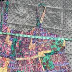 True Craft  3X womens pleated front dye house daze multicolor lined tank plus NWT Photo 3