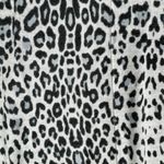 H&M Sweater Womens Large White Black Leopard Cheetah Monochrome Edgy Streetwear Photo 4