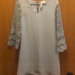 Francesca's Ayla Light Blue Lace Dress Size XS Photo 11