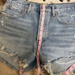 AGOLDE  Parker Long Jean Shorts‎ In Swapmeet Size 29 Photo 5