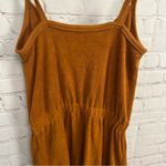 Aerie  bronze terry cloth activewear pocket dress size small retro athleisure Photo 5