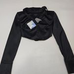 Majorelle Mary Shirt in Black Photo 2