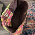 POTTERY BARN TEEN JET SET TROPICAL BEACH TOTE BAG Brown Photo 2