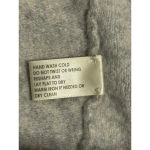 White + Warren 100% Cashmere Open Front Classic Minimalist ‎ Gray Cardigan Large Size M Photo 3