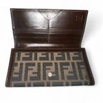Fendi Authentic Black and Brown Wallet Photo 2