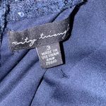 City Triangles Navy Lace Mini Dress Photo 5