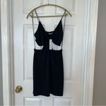 Alice + Olivia  Womens Black Havana Cutout Mini Dress Size 12 Vacation‎ NEW Photo 12