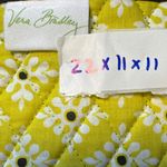 Vera Bradley Floral Grand Traveler Bag Yellow Gray Black Quilted Duffle Photo 2