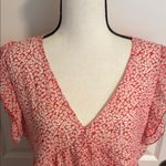 Red Floral V Photo 1