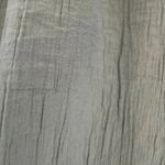 ZARA  Green Viscose Wide Leg Y2K  Drawstring Waist High Rise Pants SZ XS #2130 Photo 12