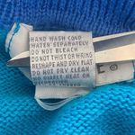 Ocean Nautical Fish Novelty Beach Blue Knit Sweater Sz Medium Vintage Grannycore Photo 9