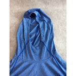 Under Armour Womens HeatGear Hoodie Heather Blue Long Sleeve Top Size M Preppy Photo 11