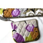 Vera Bradley  Retired Portobella Road 2 Makeup/Coin/ID/ Misc, Zip Trendy Mod Bags Photo 2