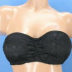 Warners 36 Naked Lace Strapless Underwire Bra in Black Style 01126 Size undefined Photo 0