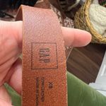 Gap Tan Minimalist Gold Buckle Leather Belt XS Photo 3